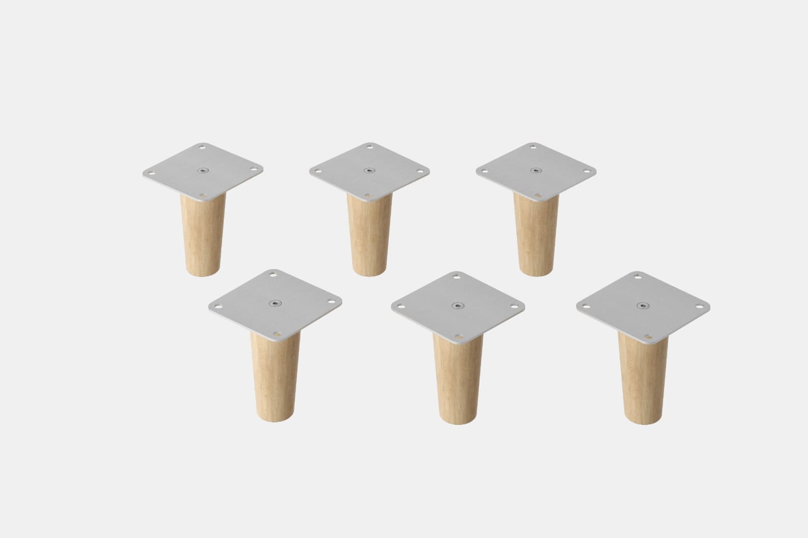 6 X Ikea Kallax Shelf Feet Furniture Feet Furniture Legs Solid Etsy