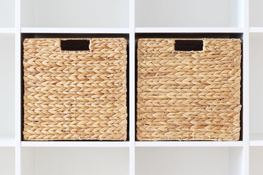 2erSet Ikea Kallax Expedit Regal Korb Regalbox 34 x 32 x 32 Etsy.de