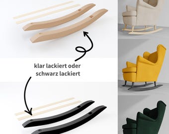 Rocking legs for ikea strandmon chair discount