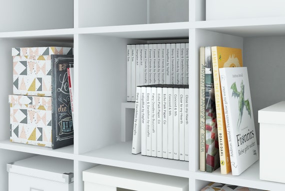 Set of 4 Ikea Kallax Folding Boxes With Lids and Sturdy Shelf Cross -   Finland