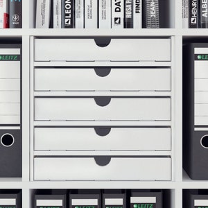 Kartonnen laden IKEA Kallax plank voor plankinzet - kartonnen dozen vouwdozen voor thuiskantoor, studeerkamer, hobbykamer set van 5
