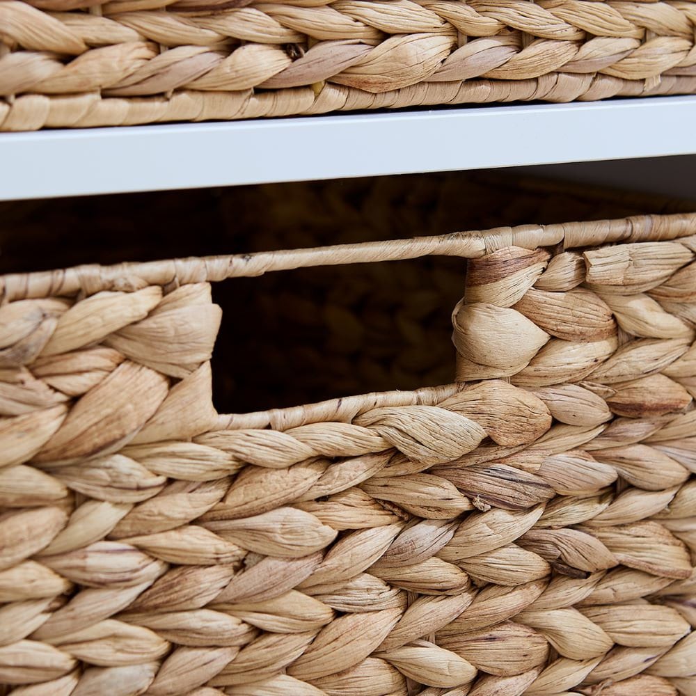 IKEA Kallax Basket 34 X 32 X 32 Cm, Storage Basket With 2 Carrying