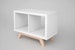 Kallax base wooden frame furniture feet feet in different widths, beech natural 