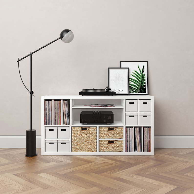 Ikea Kallax Shelf Insert for Game Consoles Double Width on Etsy