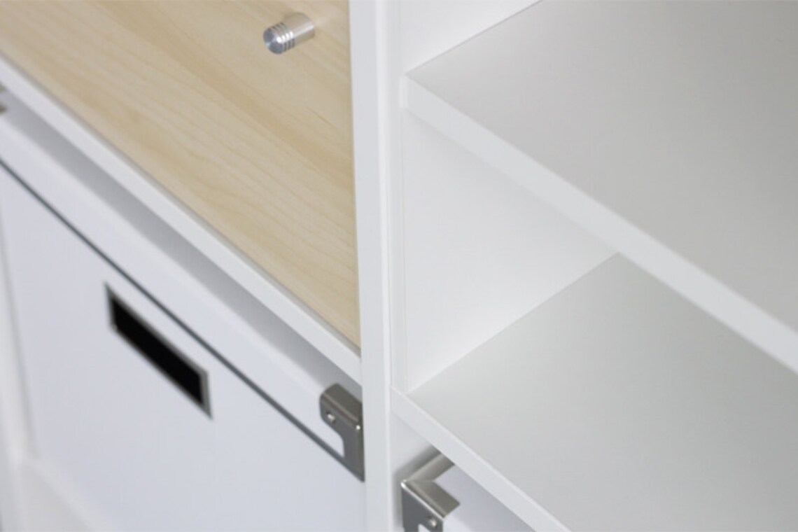 Ikea Kallax Expedit Shelf Insert With 1 Shelf Storage Etsy