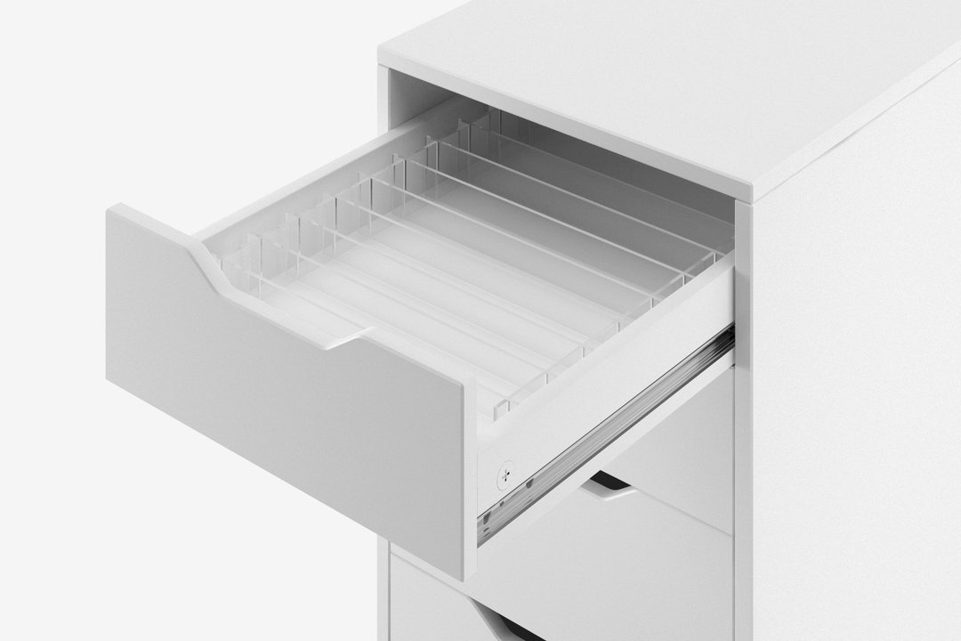 UPPDATERA Divider for drawer, white, 24 - IKEA