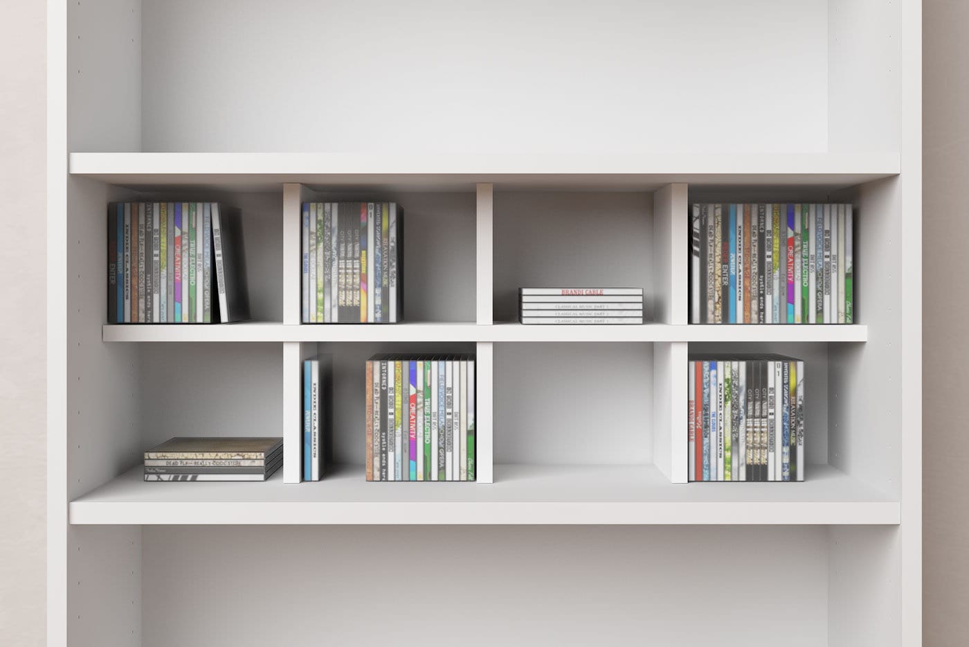 CD Insert Ikea Billy Shelf CD Compartment Shelf Cross Compartment