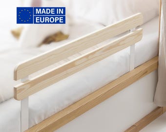 IKEA Kura Bed Rail / Flexible Bed Guard for Children's Bed / Kura Accessories / Untreated Pine Wood