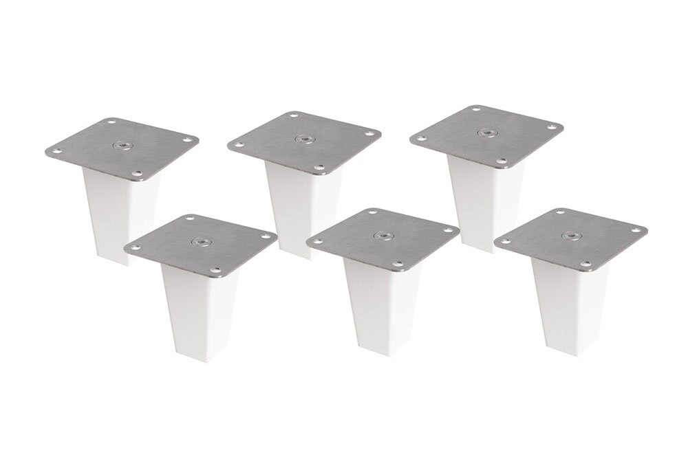 Set of 6 Furniture Feet for Ikea Kallax Shelf White Etsy UK