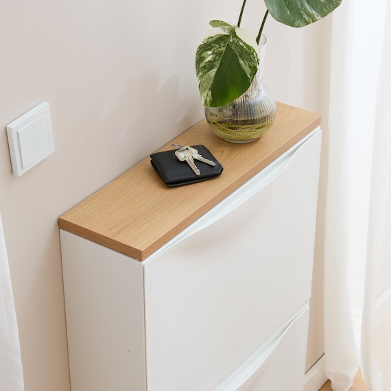 IKEA　TRONES TRONES Shoe/storage cabinet, white, 20 1/2x15 3/8