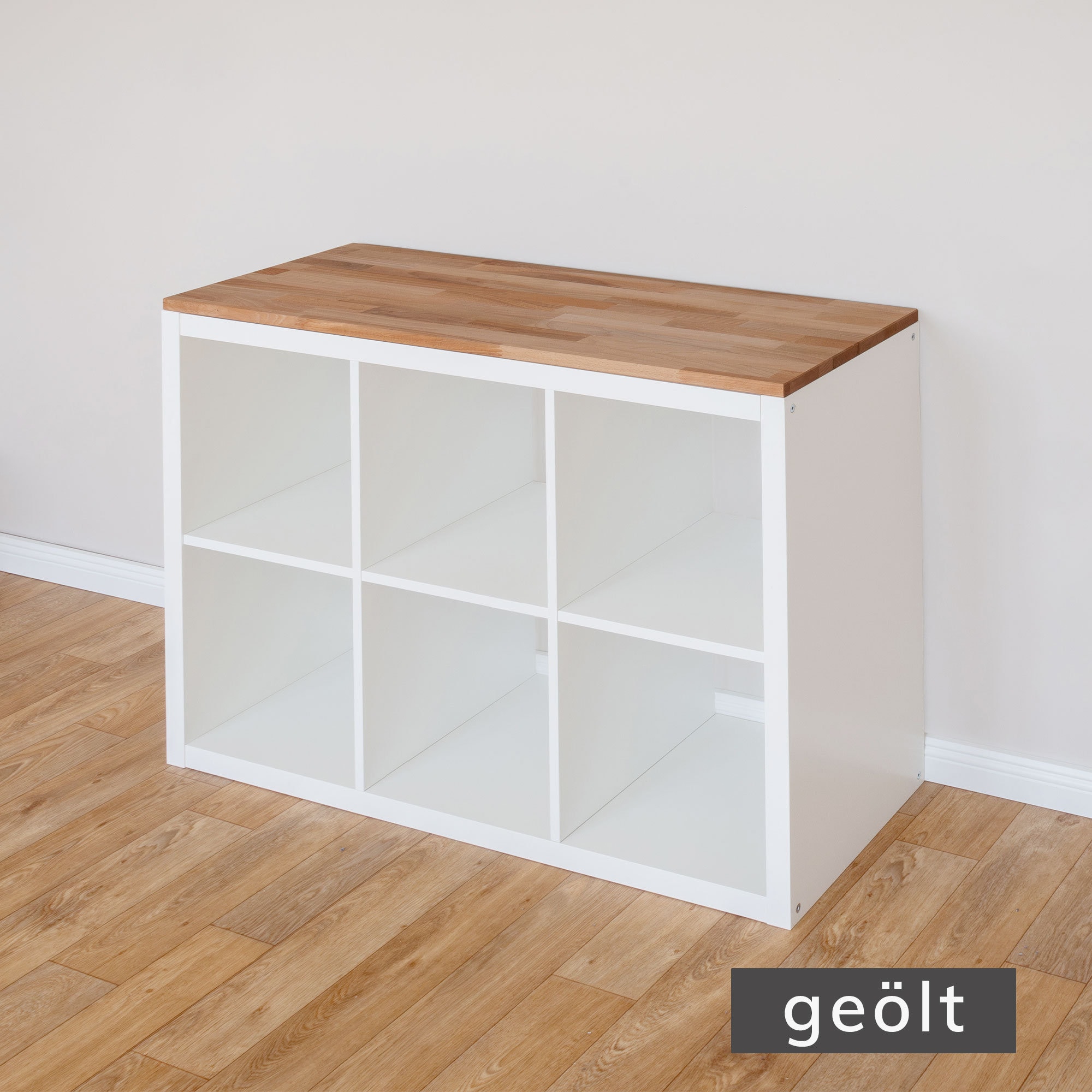 Kallax Panel Made of Beech Wood / Solid Wood Top Panel for IKEA