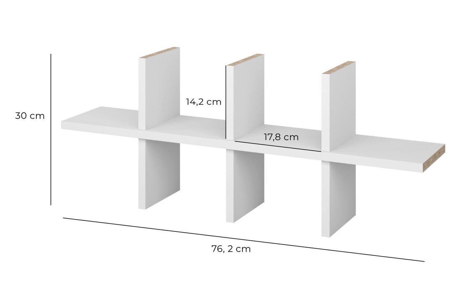 CD Insert Ikea Billy Shelf CD Compartment Shelf Cross Etsy