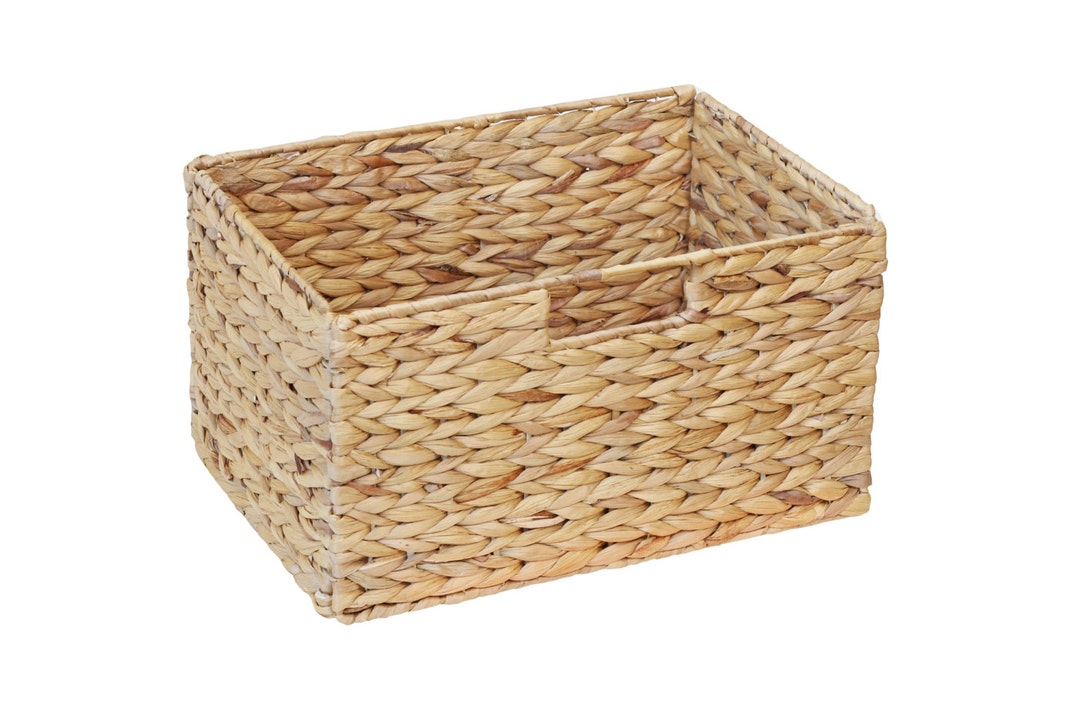 IKEA Billy Regal Korb / 36 x 25 x 20 cm / aus Wasserhyazinthe / Aufbewahrungskorb / Faltkorb / Regalbox / Storage Box / Schrankkorb