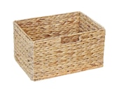 Ikea Billy Shelf Basket 36 x 25 x 20 cm Made of Water Hyacinth Storage Basket Folding Basket Regalbox Storage Box Cabinet Basket