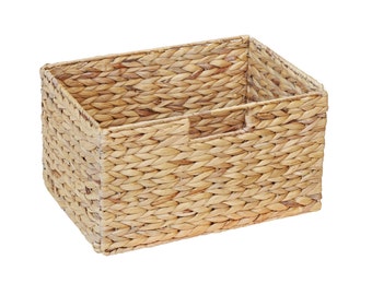 Ikea Billy Regal Korb 36 x 25 x 20 cm aus Wasserhyazinthe Aufbewahrungskorb Faltkorb Regalbox Storage Box Schrankkorb