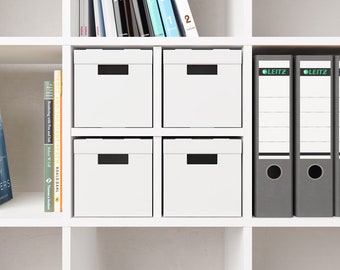 IKEA KALLAX※送料込み Kallax Einsatz mit Boxen / 4er-Set IKEA Kallax Faltboxen mit
