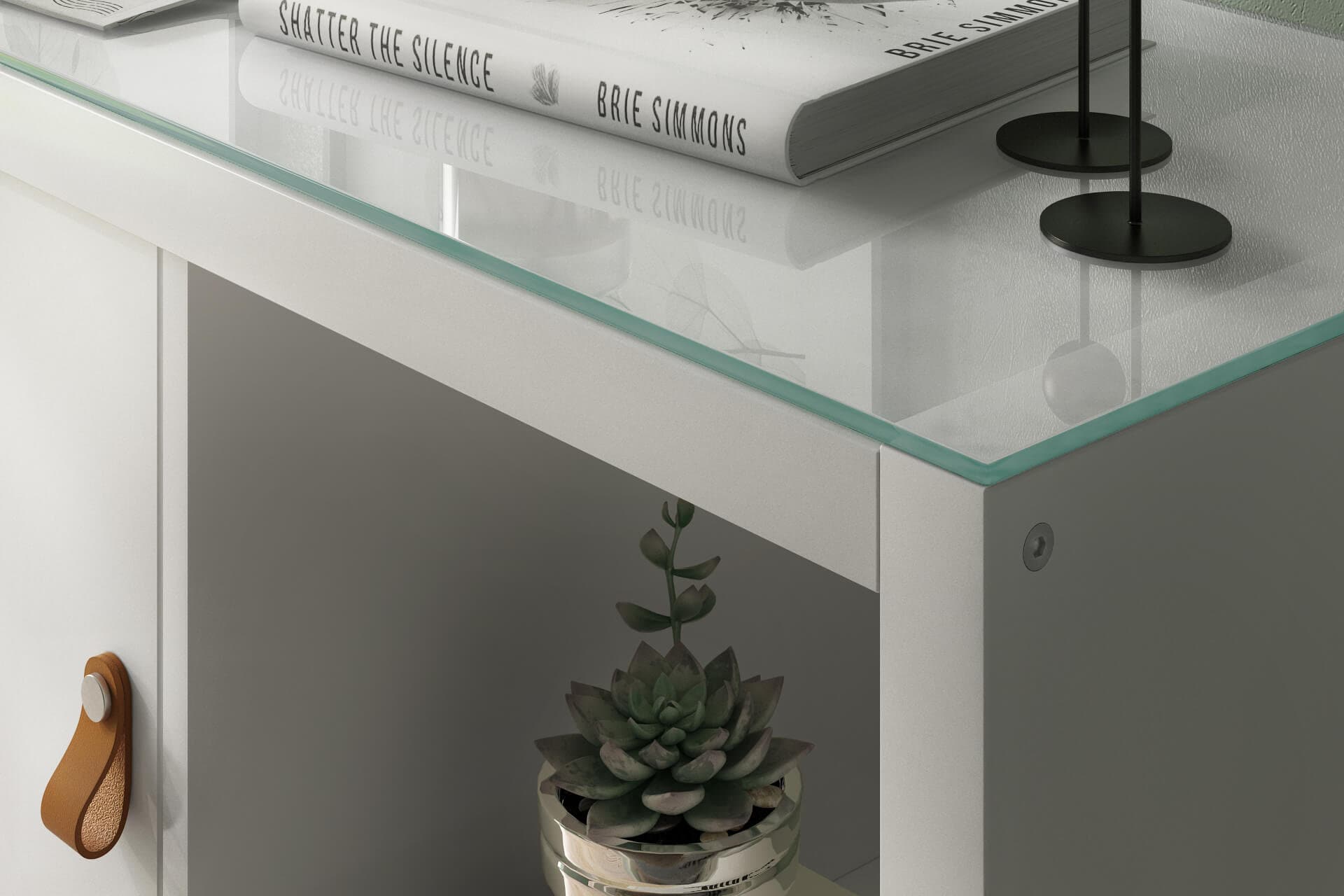 Kallax glass top deals