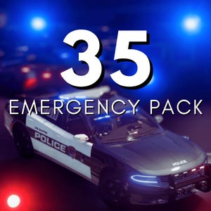 FiveM Emergency Vehicle Pack – 36 Non‑ELS Vehicles | Police, Sheriff, EMS & Boats | Performance‑Optimized