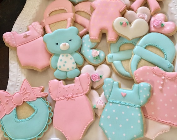 Baby Shower Cookies Marinold Cakes
