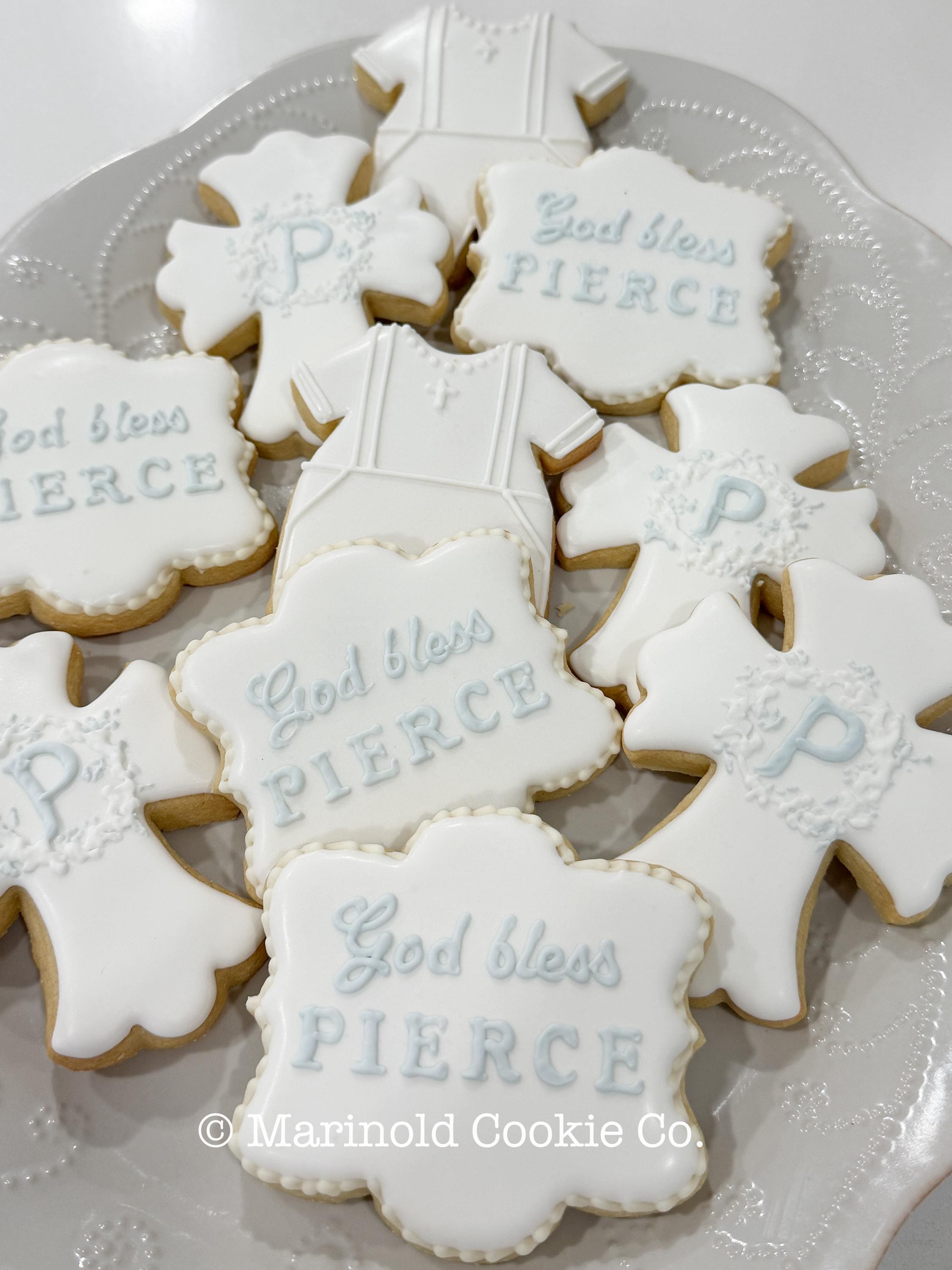 Boy Christening, Baptism, Communion, or Dedication Cookie Favors - Etsy, image size:2250x3000