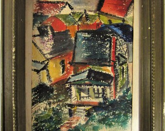 Early Mondern Art Watercolor Pastel