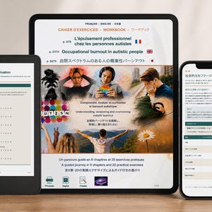 Yrkesmässig utbrändhet hos autistiska personer (arbetsbok) / Professionell utbrändhet hos autistiska personer (franska/engelska/japanska)