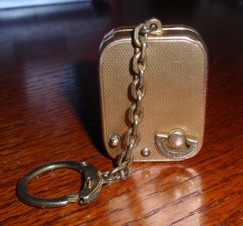 Vintage Music Box Key Chain Swiss Made Reuge Ste. Croix Etsy