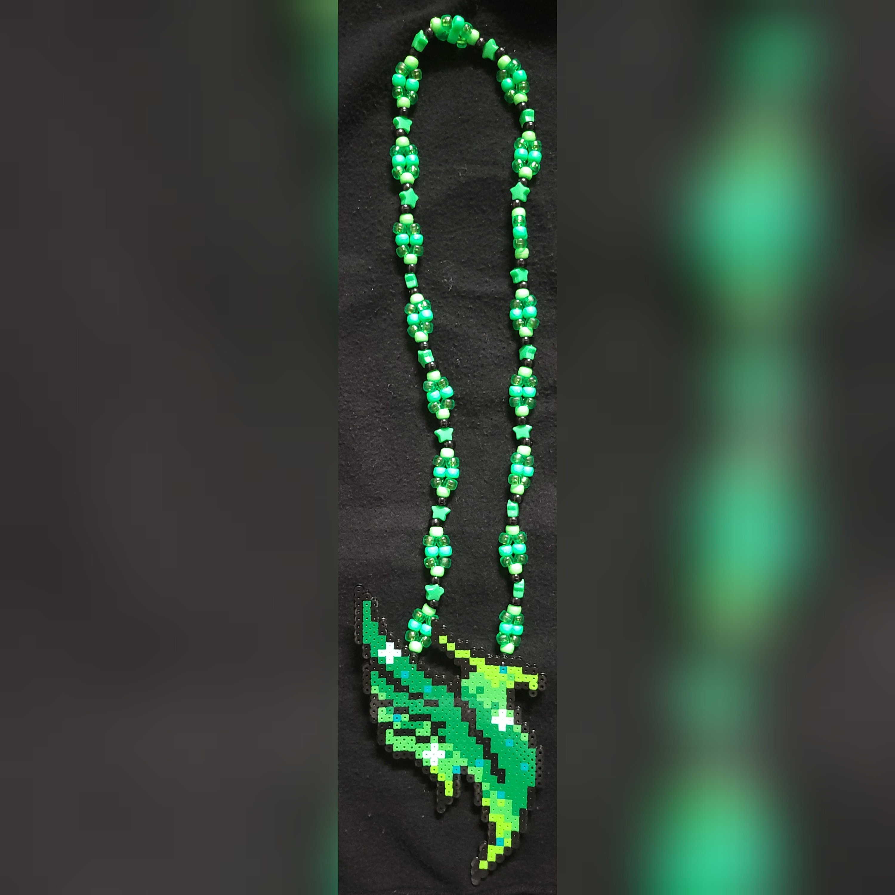 Illenium Festival Necklace With Phoenix Perler Medallion - Etsy