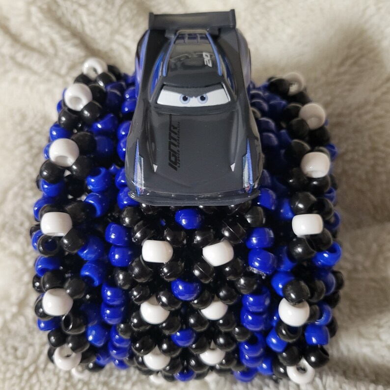 Pixar Cars Inspired Rotating Kandi Cuff Etsy