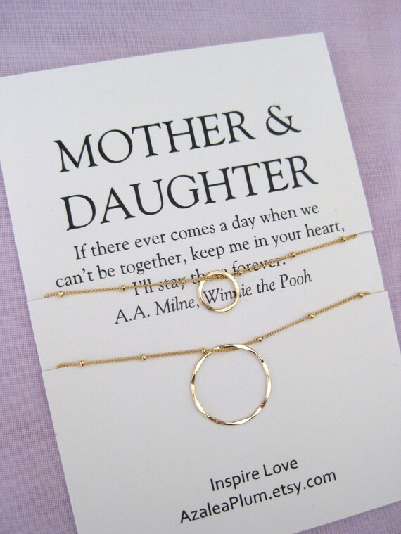 Mutter Tochter Kette Mutter Geschenk Geburtstagsgeschenk für | Etsy