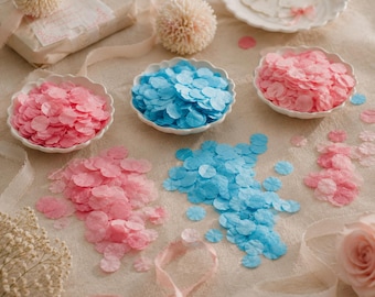Effen gekleurde confetti – 0,59" ronde papieren confetti voor bruiloften en feesten