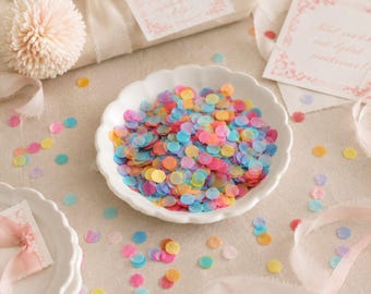 Festive Paper Confetti in Mesh Bag – Birthday, Baby Shower & Celebration Supplies
