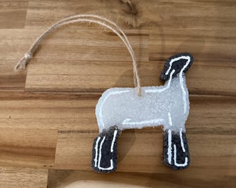 Show Lamb Car Freshie, Show Stock, Viehzucht, Lufterfrischer