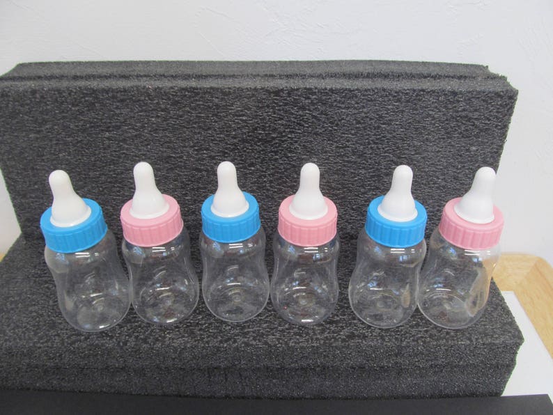 5 Baby Bottles For Baby Shower Favors Or Craft Etsy