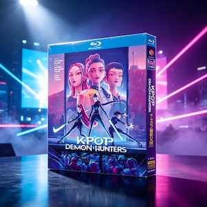 K Pop Demon Hunters Blu Ray - Etsy