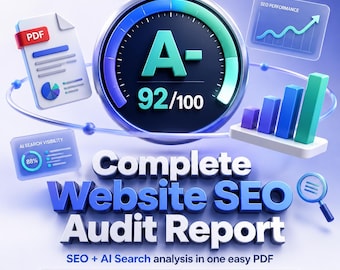 Complete Website SEO Audit Report | Technical, AI Search Analysis (PDF)