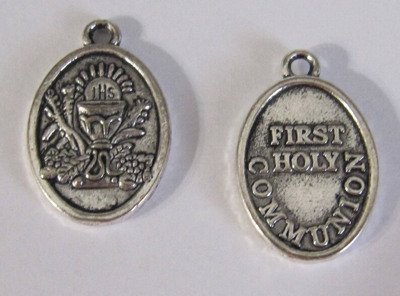 First Holy Communion Charms Perfect for Bracelets zipper Pulls...Ships from Canada Necklaces