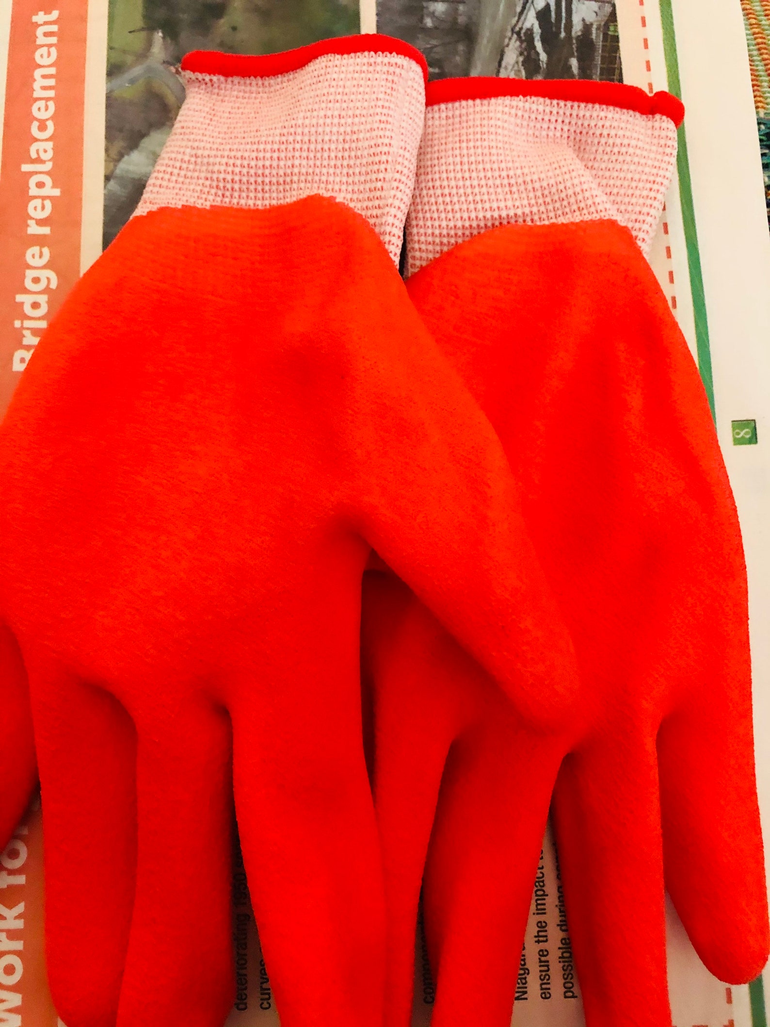 Garden Gloves Latex Coated. Sturdy Quality Garden Gloves Etsy