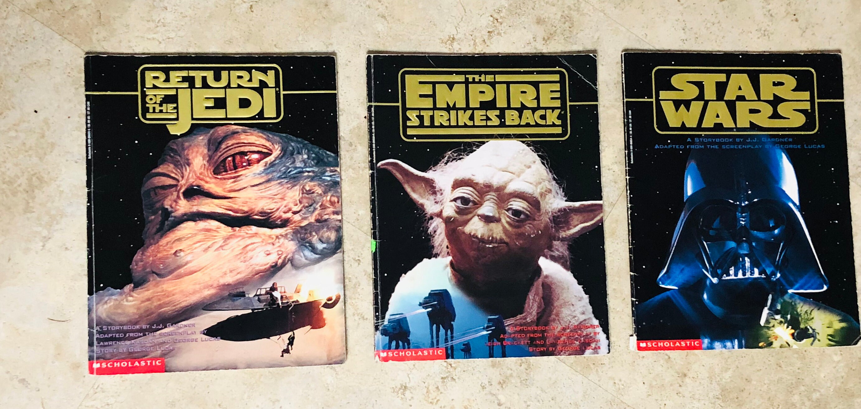 STAR WARS STORY Books, by J.J. Gardner, Choose Return of the Jedi