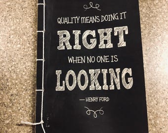 Antique NOTEBOOK, from the 80’s. Blank pages inside. FREE Shipping