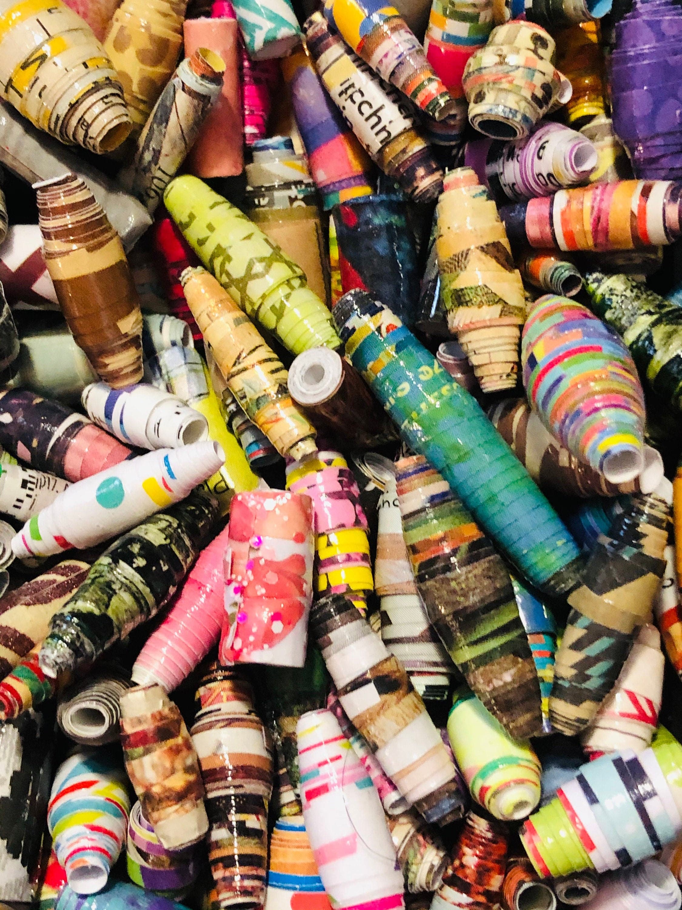 Paper Bead Jewelry Etsy Canada