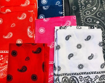 BANDANA  CLEARANCE Sale. Vintage items   vivid colors. Buy 1 get 1 FREE