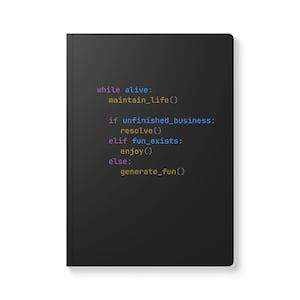 Samurai Cheat Code Journal | Programmer Notebook, Coding Gift
