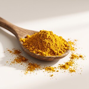 Poudre de curcuma biologique, Curcuma longa, épice de Ceylan, poudre de racine d'or, curcuma pur, épice culinaire, poudre d'herbes,