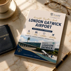 Tillgänglighetsguide för London Gatwick Airport | Planerare för specialassistans | Reseguide för funktionshindrade | Rullstolsburna och dolda funktionshindrade i PDF-format