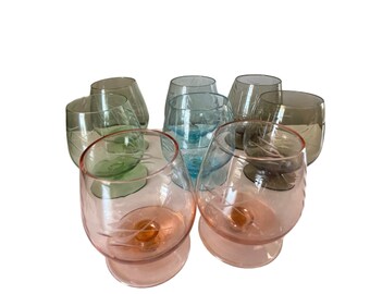 Vintage Aperitif Cognac Shot Glasses