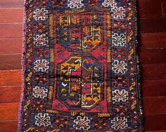 Vintage Persian Style  Bakhtiari Pillow Case