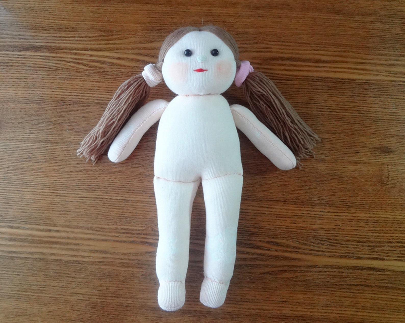 PDF Pattern Sock Doll How To Quickly Sew Doll From 1 Pair of Etsy