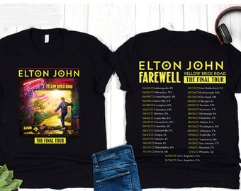elton john tour merch