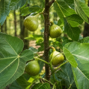 Lattarula Italian Honey Fig Tree (1) Starter Plug Ficus Carica